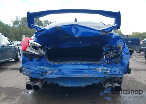 2016 Subaru Wrx Sti из США, поврежденный, VIN JF1VA2M68G9811439